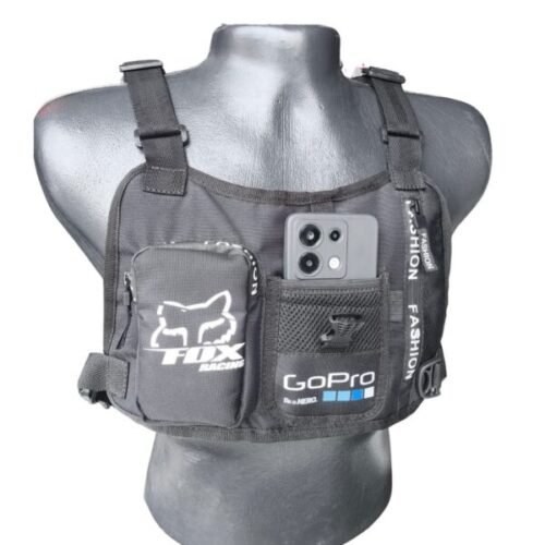 🏍️🌬️ MoteroBag: Pechera para guardar y grabar a toda velocidad