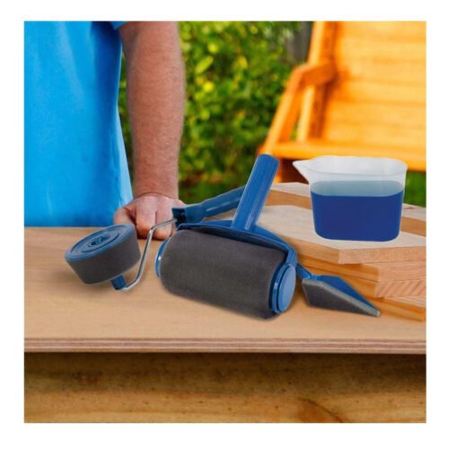 🎨 Kit de Rodillo Recargable para Pintar – Paredes Perfectas sin Ensuciar