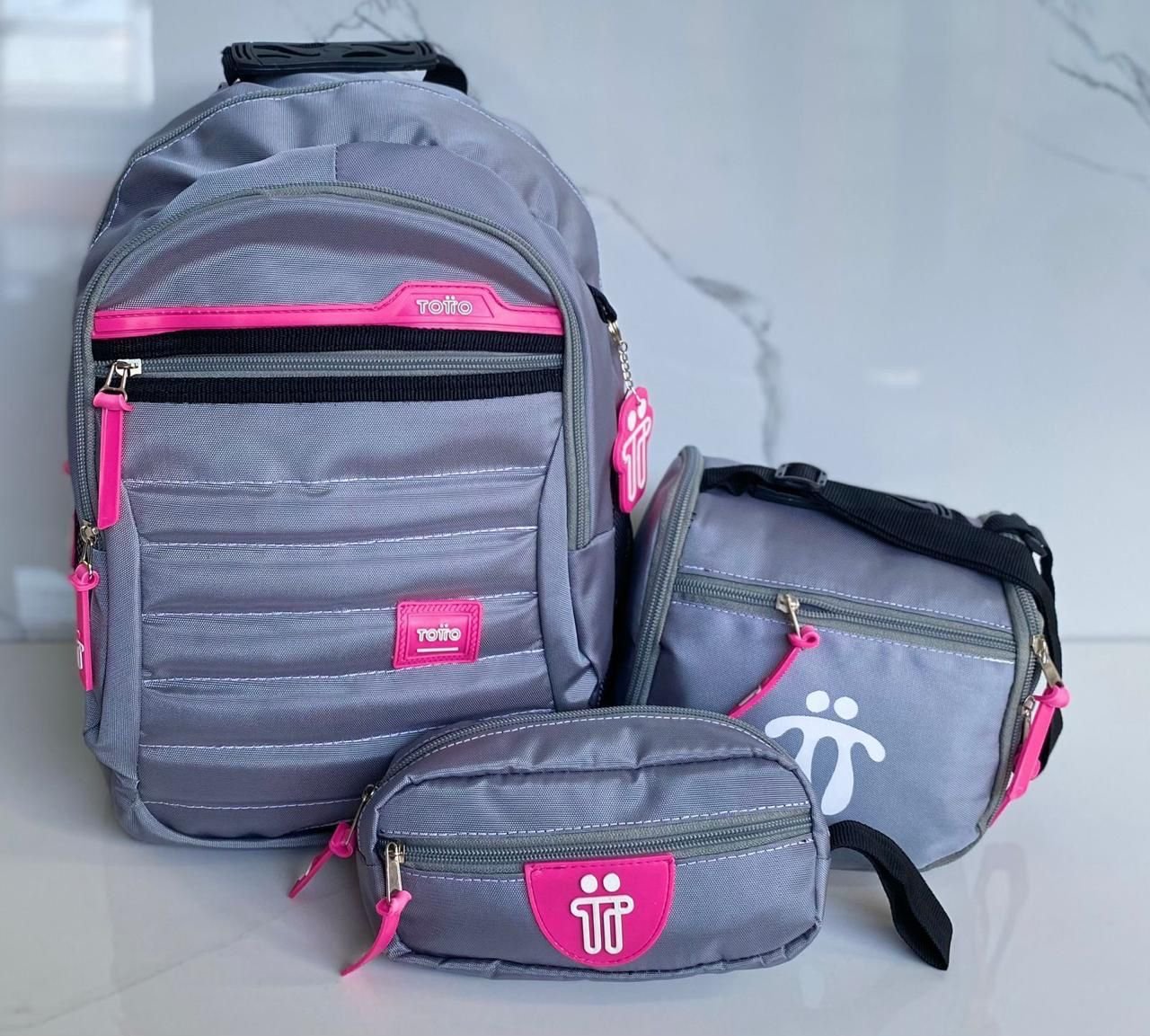 Combo Totto Maleta, Lonchera y Morral Regreso a clases 🏫