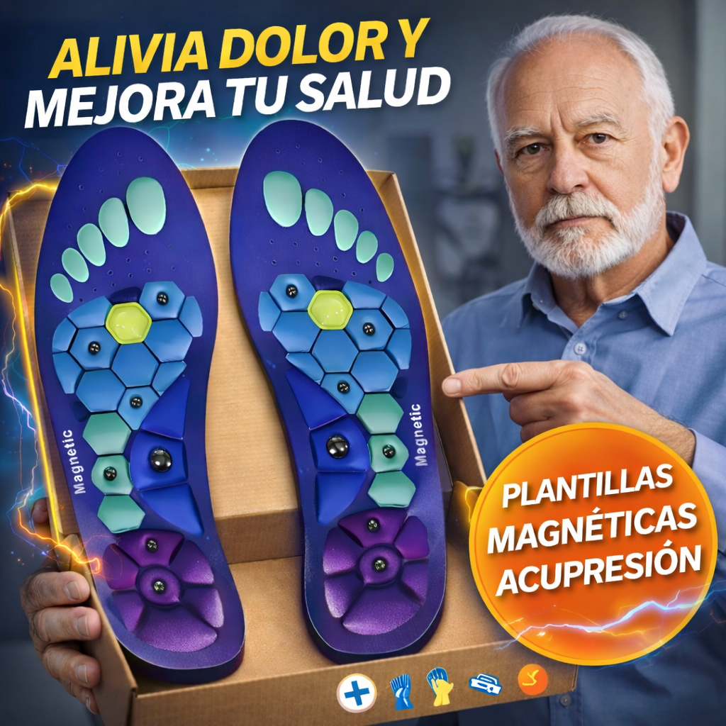 PLANTILLA MAGNETICA ACUPRESION