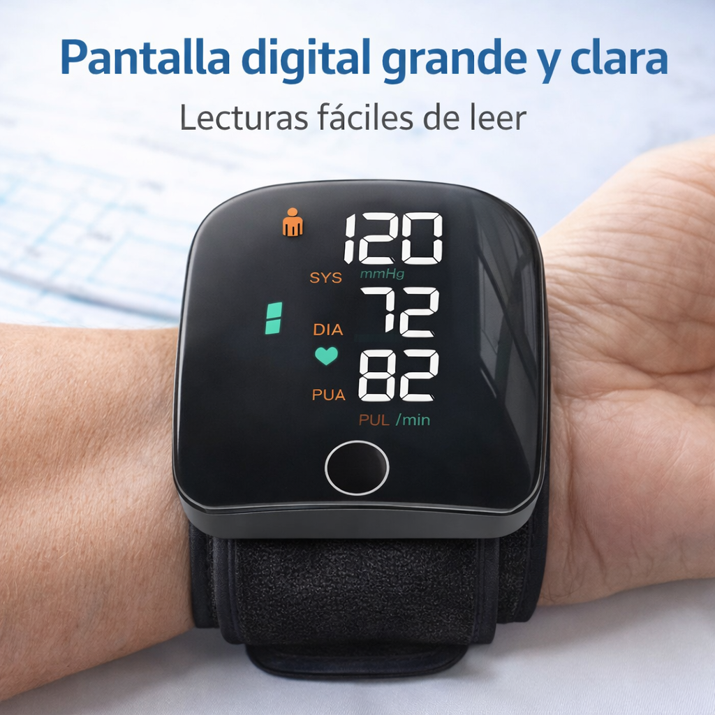 Tensiómetro Digital - Mide la Presión Arterial y Pulso 🧑‍⚕️