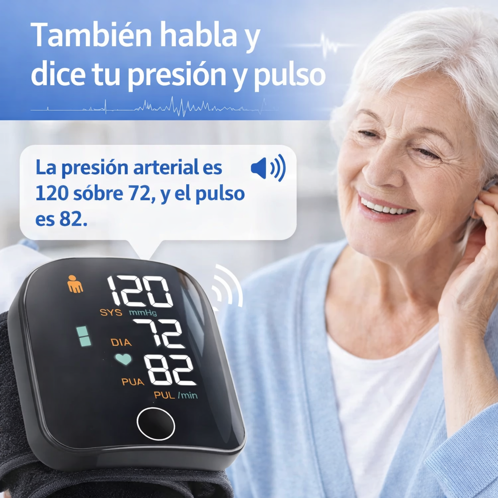 Tensiómetro Digital - Mide la Presión Arterial y Pulso 🧑‍⚕️
