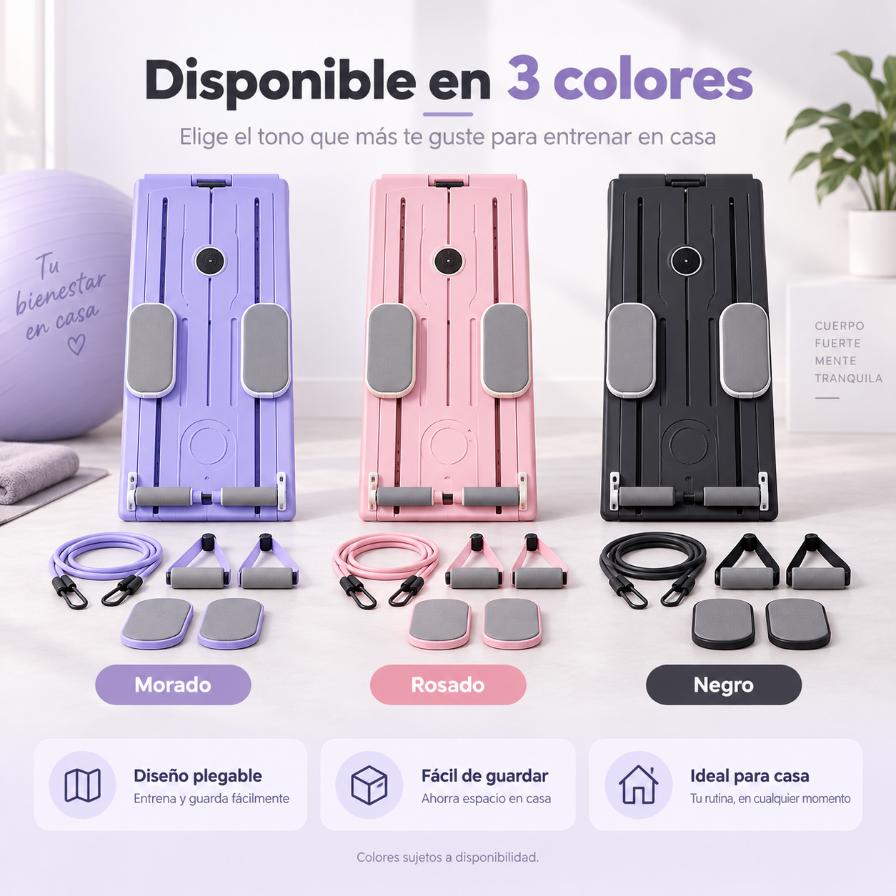 🏃‍♀️ PilatesFit™ - Tabla de pilates profesional