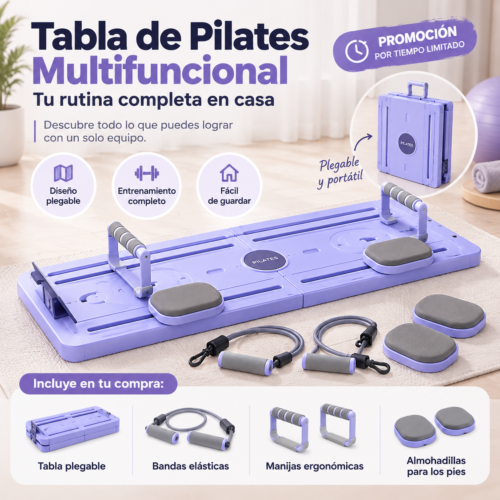 🏃‍♀️ PilatesFit™ - Tabla de pilates profesional