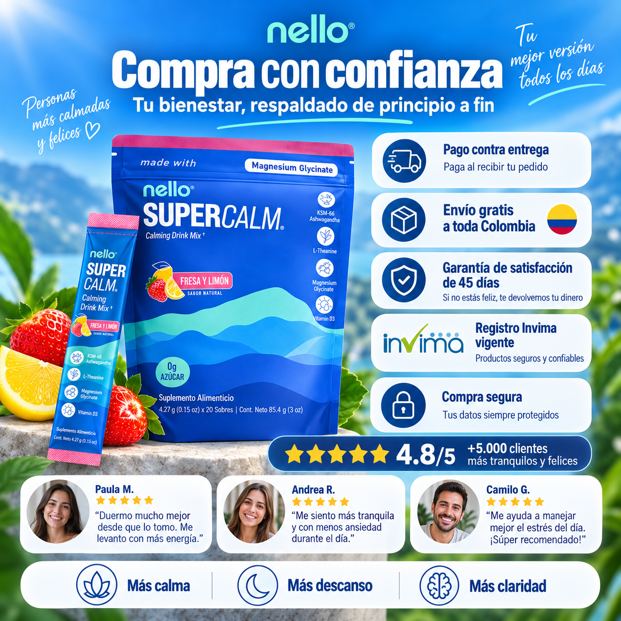 🍃 Super Aliaviador Natural - NELLO SUPER CALM